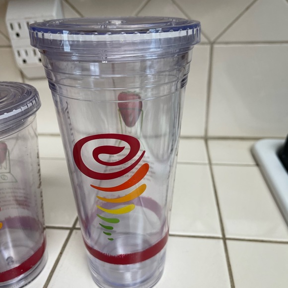 Jamba Juice tumblers nice - Picture 3 of 6